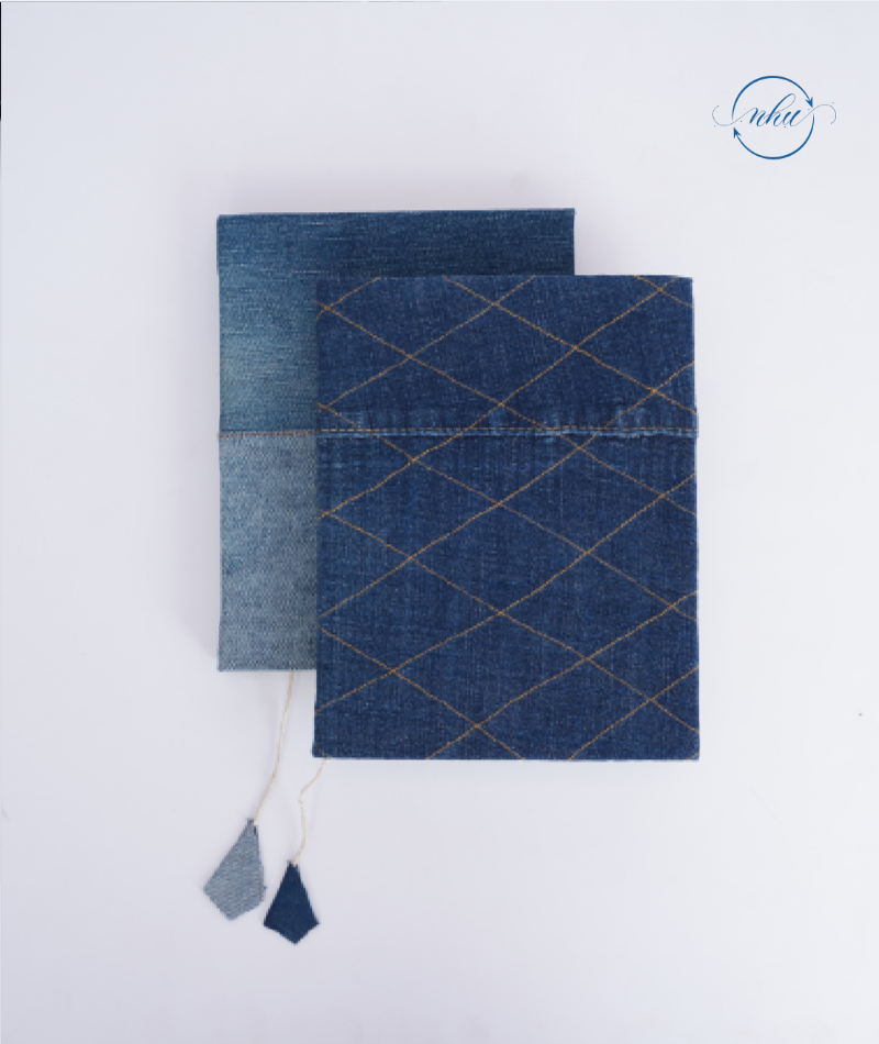 Upcycled cover Notebook