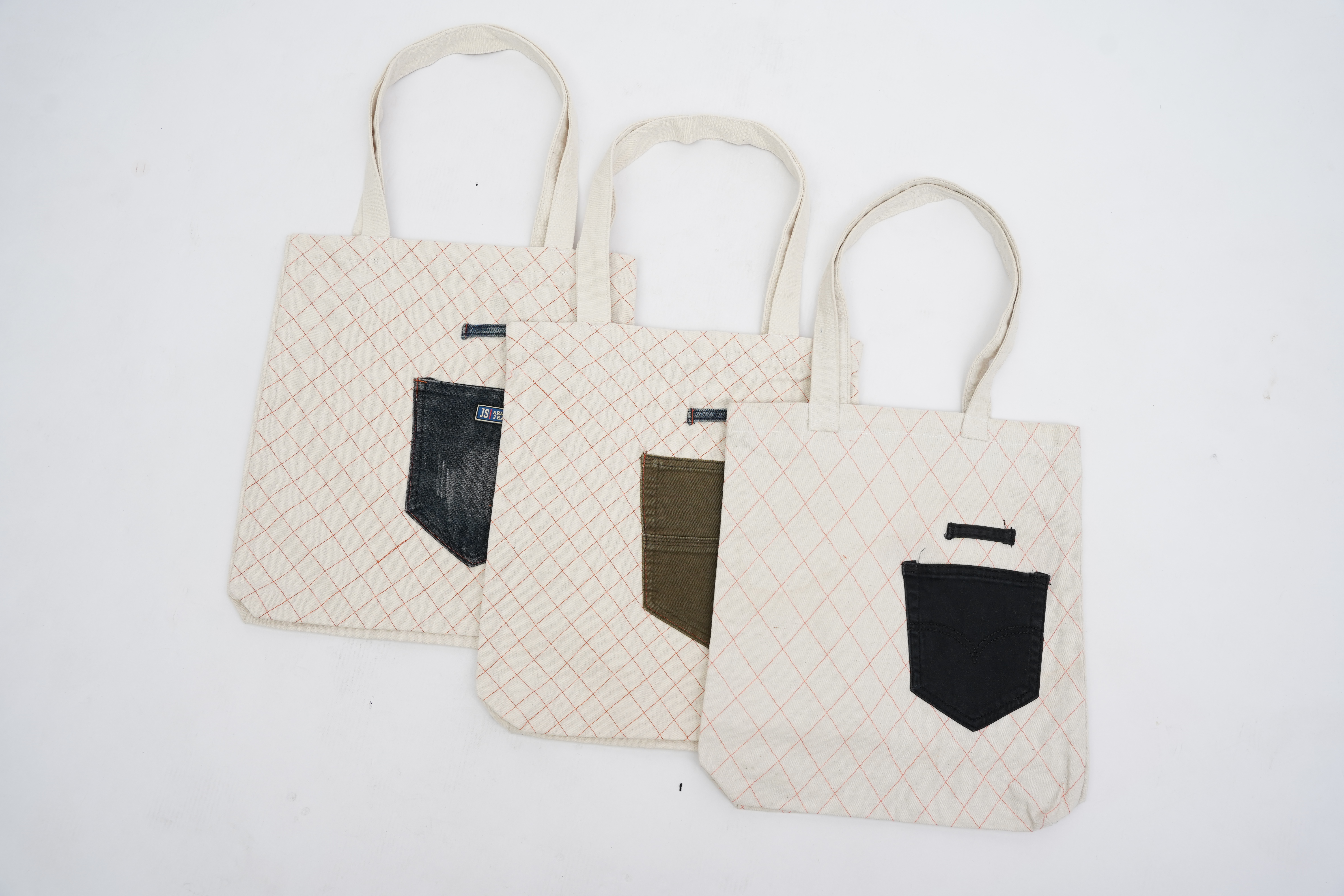 UPCYCLED CANVAS TOTE BAG